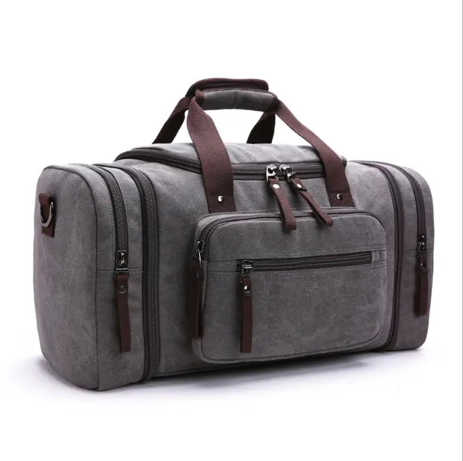 High Quality Waterproof Canvas Travel Duffel Bag For Men