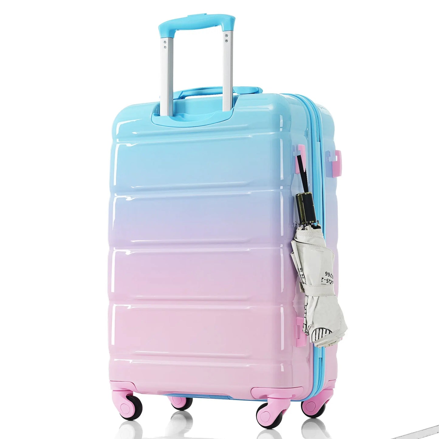 Luggage Set of 3, 20-inch with USB Port, Airline Certified Carry-on