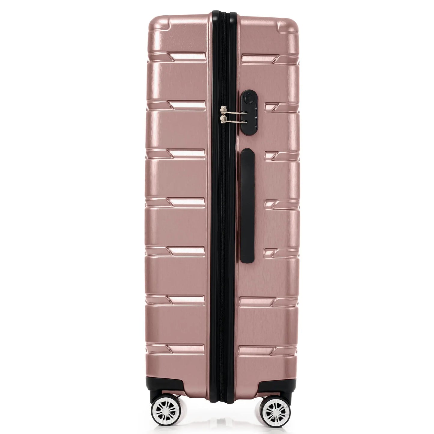 Hardshell Luggage Set 3 Piece, Durable ABS+PC Travel Suitcase with