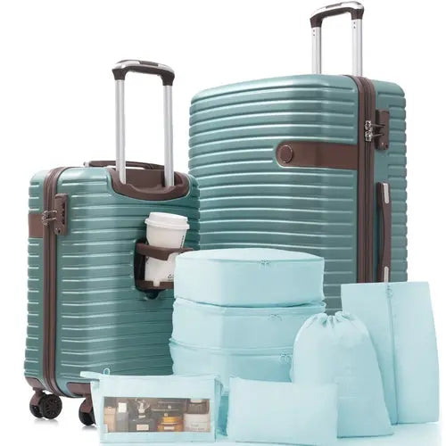 Hardshell Luggage Set with TSA Lock, 360° Spinner Wheels, Lightweight
