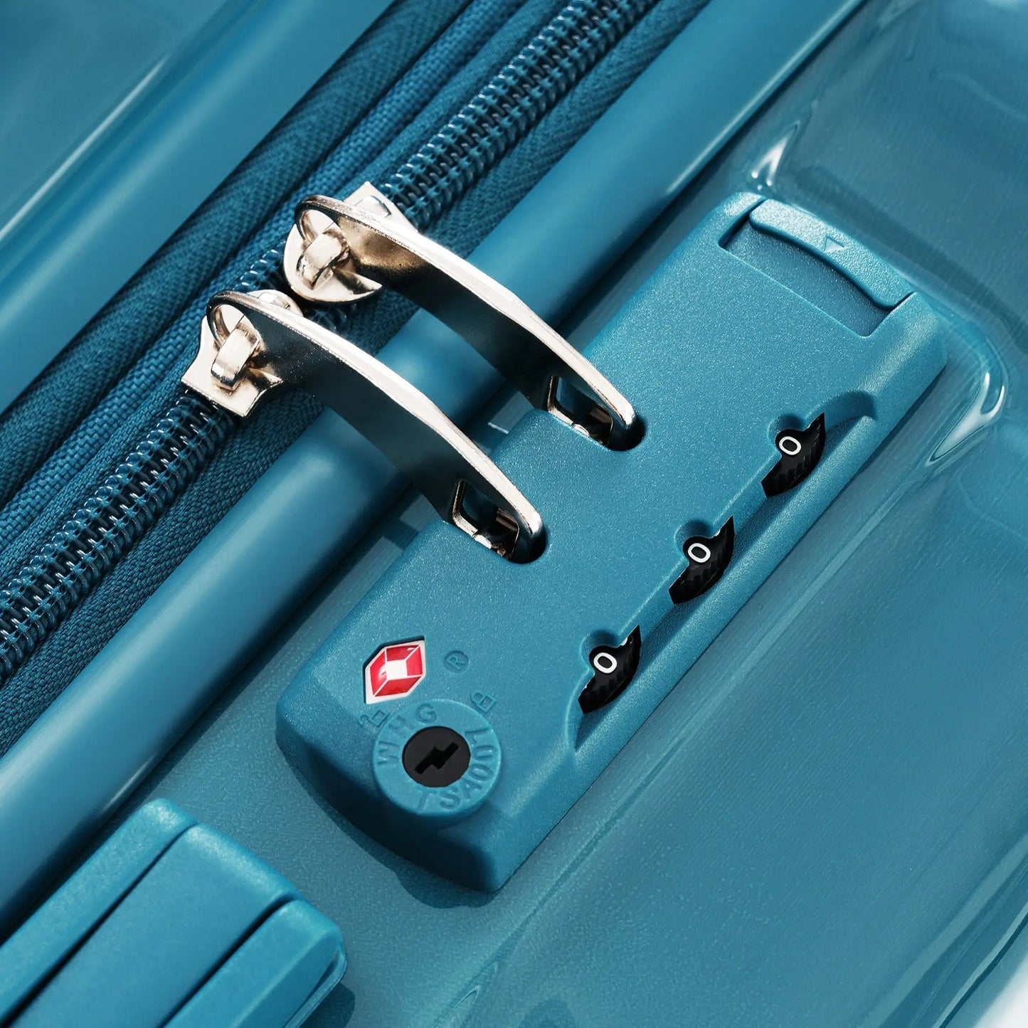 Luggage Set of 3, 20-inch with USB Port, Airline Certified Carry-on
