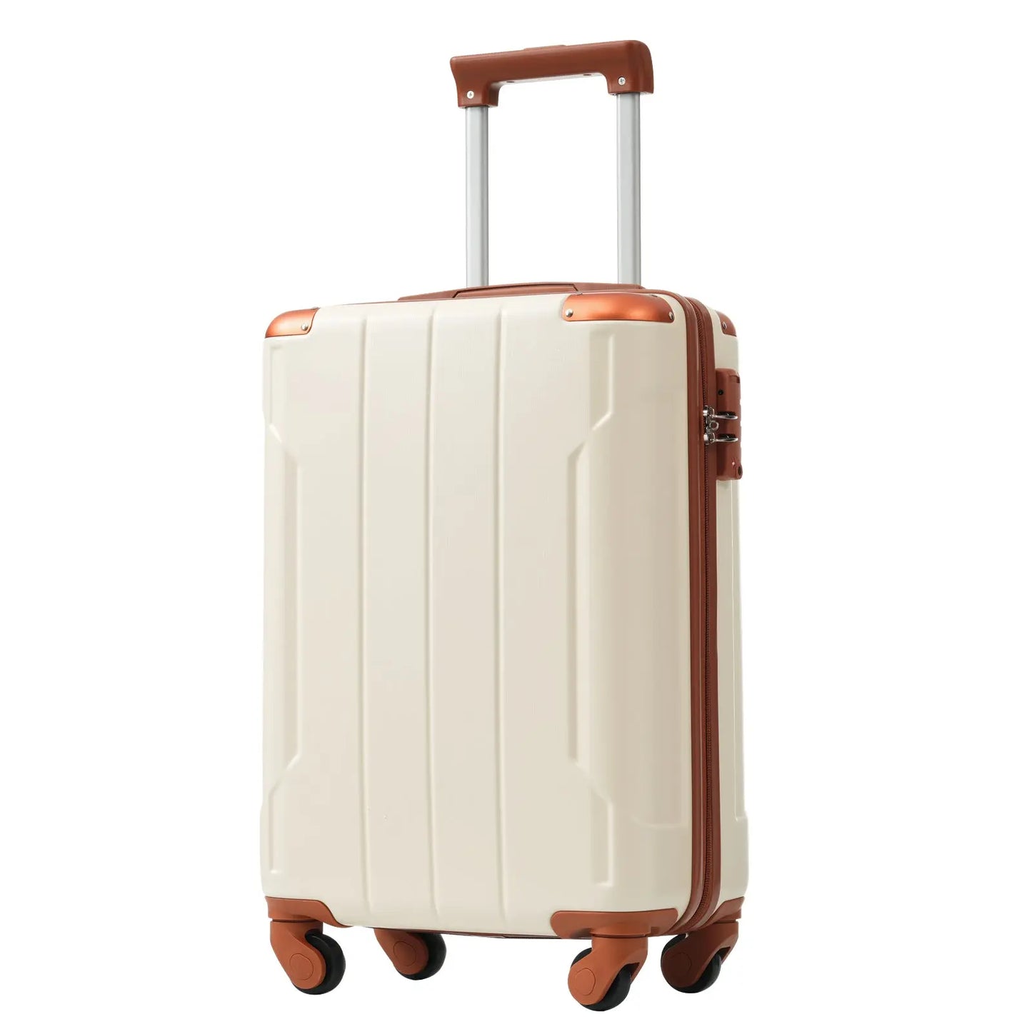 Hardshell Luggage Sets 3 Piece Carry-on Suitcases with Wheels, TSA