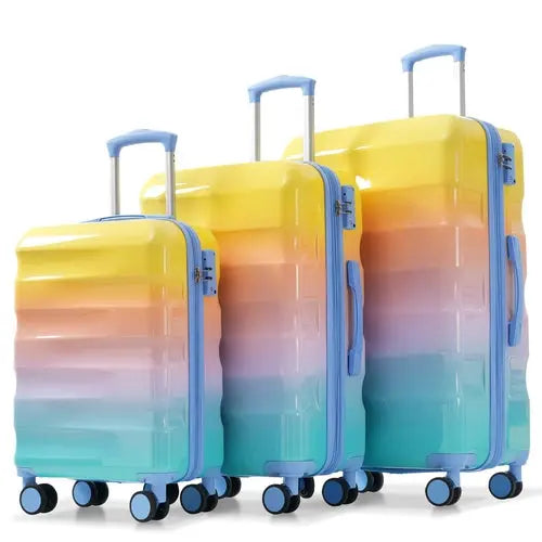 Luggage Set 3 Piece – Hardshell Suitcases with Spinner Wheels and TSA