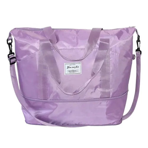 Travel Weekender Duffel Expandable Bag Periwinkle Zeus