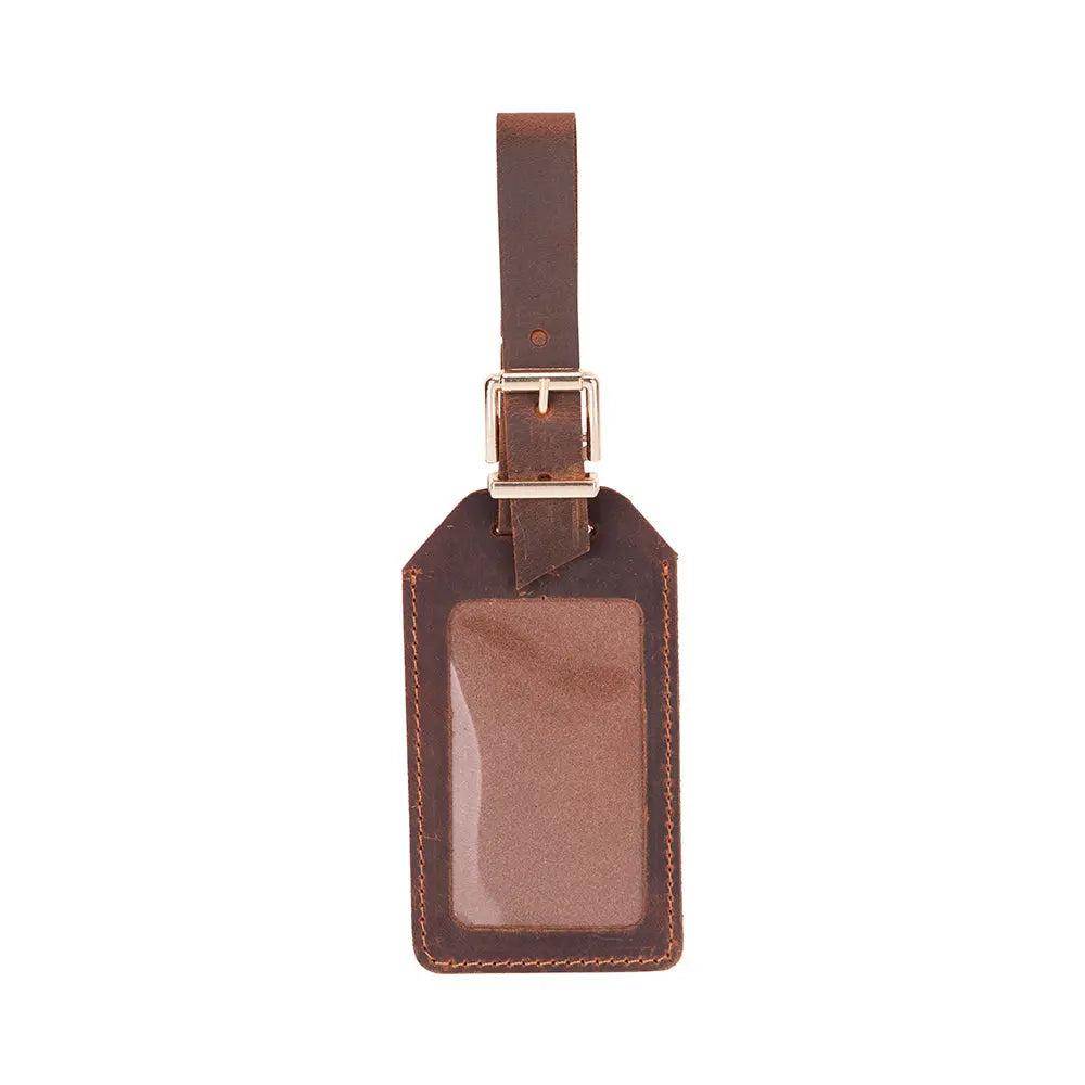 Innovix Leather Luggage Tag