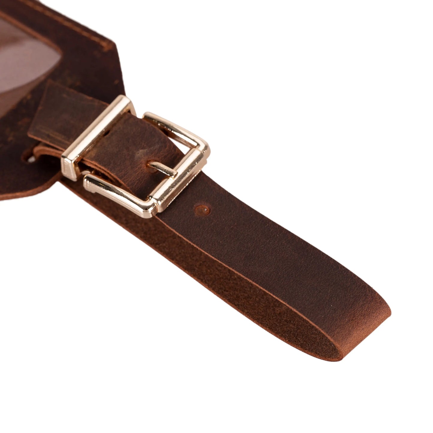 Innovix Leather Luggage Tag