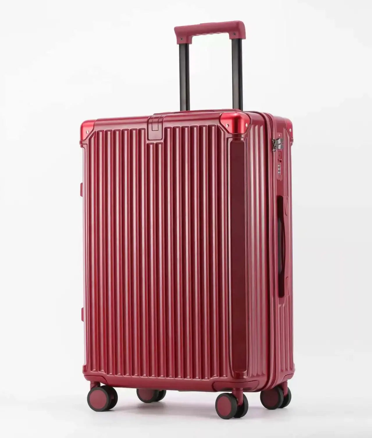 Carry On Luggage Lightweight Large Capacity Wide Handle ,Travel Suitcase Sets Spinner Wheels TravelTimesAwait