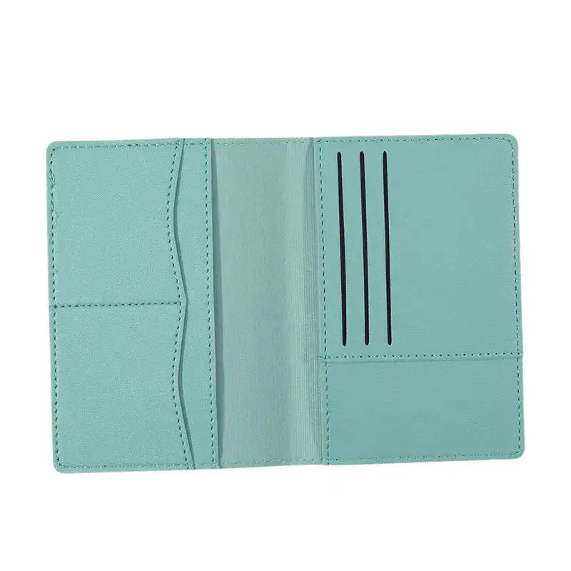 Travel PU Passport Cover Multiple Card Slots Passport Bag Bussiness Ticket Holder Passport Holder Case Travel Accessories TravelTimesAwait