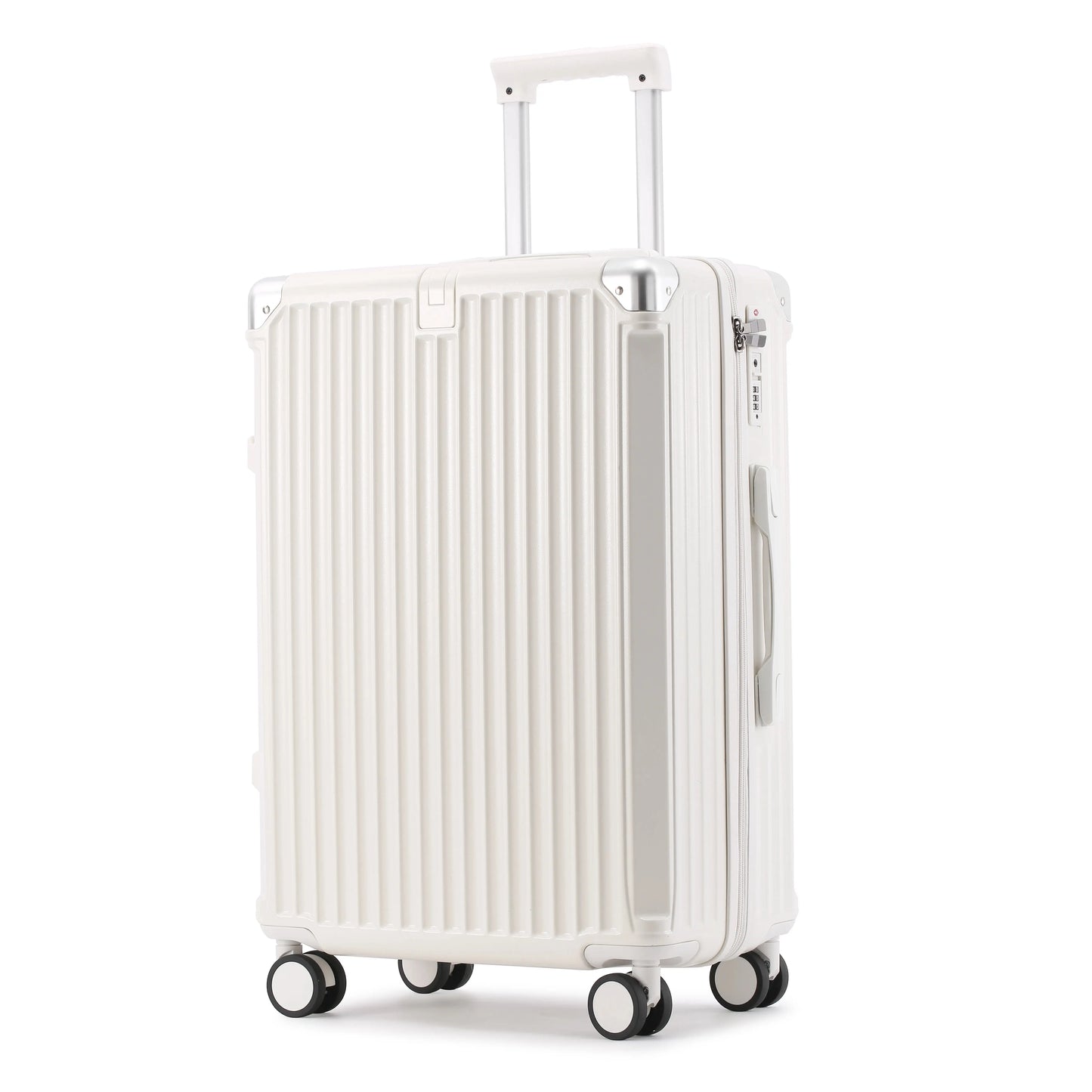 Carry On Luggage Lightweight Large Capacity Wide Handle ,Travel Suitcase Sets Spinner Wheels TravelTimesAwait