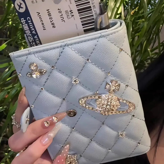 Hello Kitty Passport Holder Originality Delicate Fashion Convenient Document Storage Bag Leather High-capacity Passport Holder TravelTimesAwait