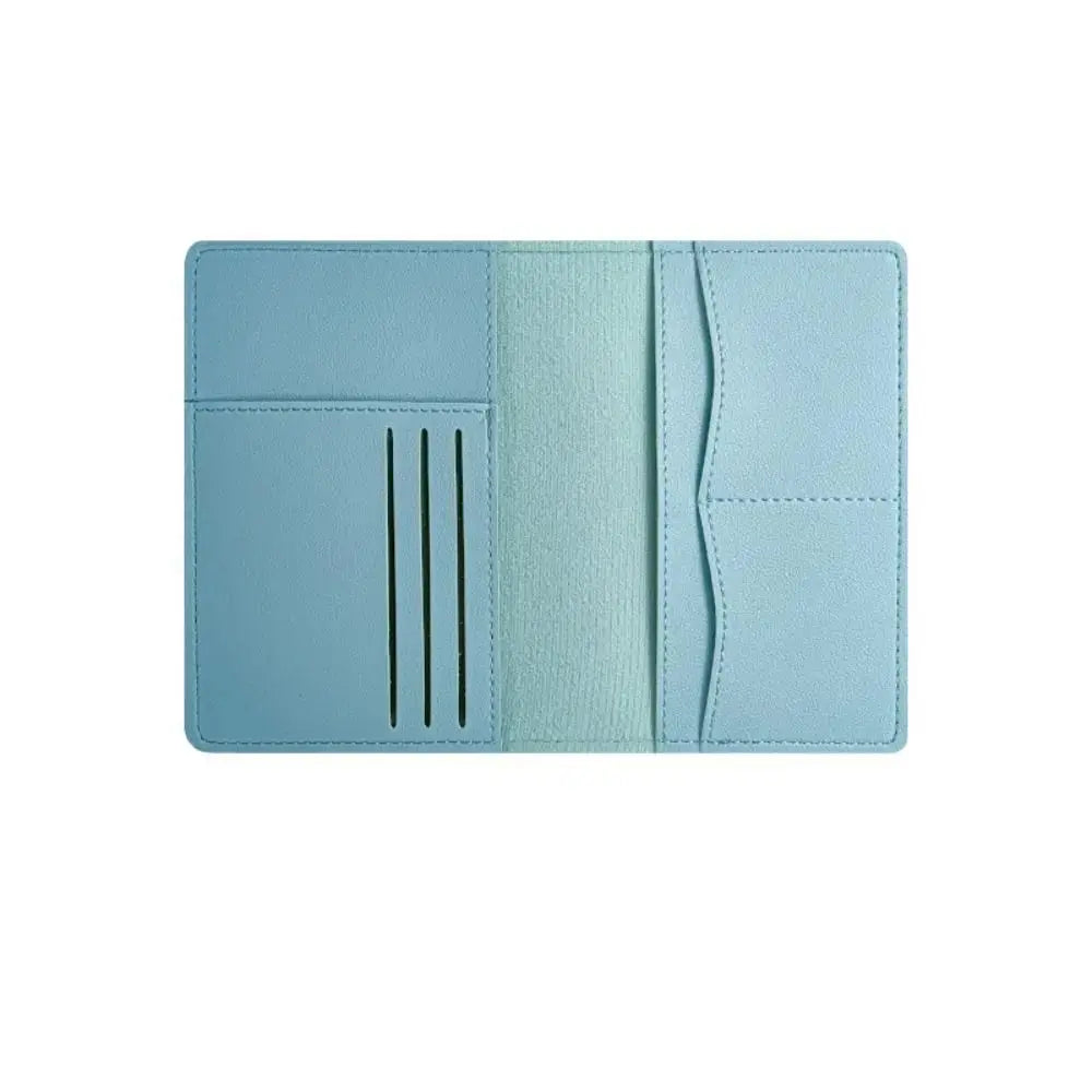 Travel PU Passport Cover Multiple Card Slots Passport Bag Bussiness Ticket Holder Passport Holder Case Travel Accessories TravelTimesAwait