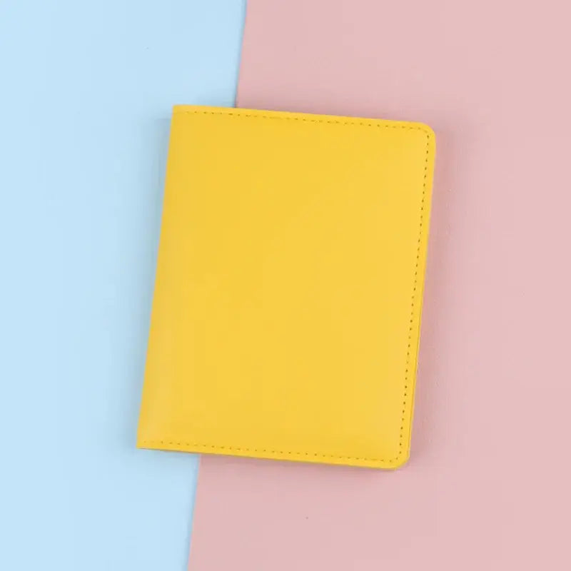 PU Ticket Passport Holder Passport Covers Travel Passport Protective Case Men Women ID Credit Card Holder Travel Accessories TravelTimesAwait