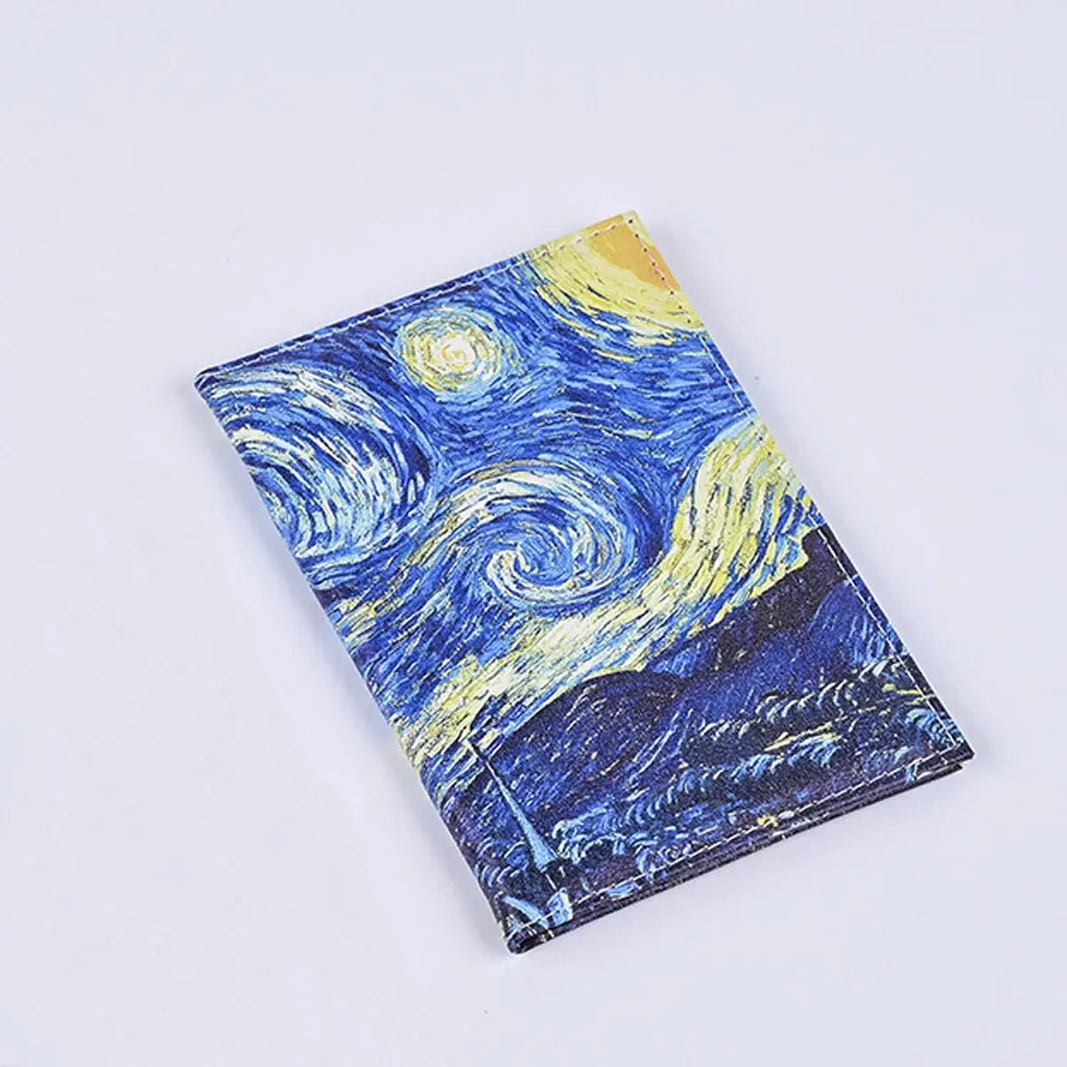 Printed Passport Cover Travel Passport Clip, PU Leather Passport Holder, Lightweight Wallet Protection. Passport Protective Case TravelTimesAwait
