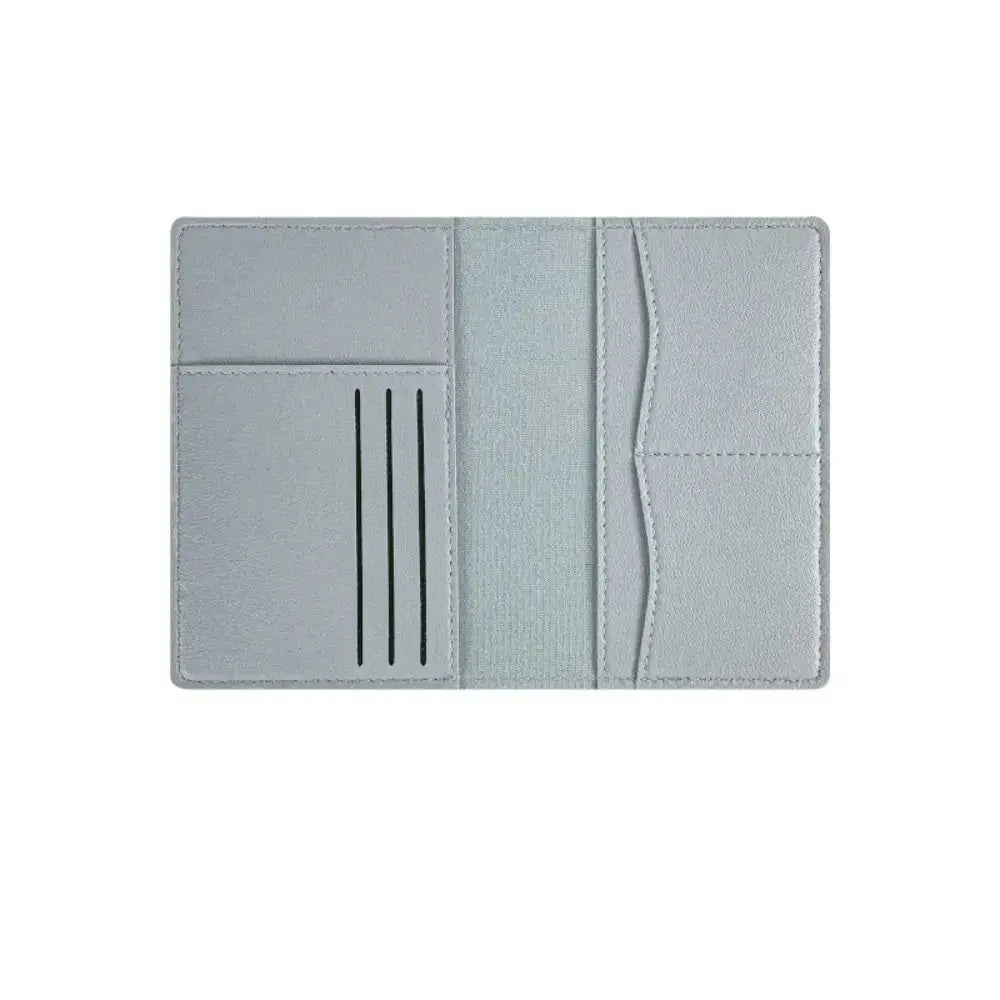 Travel PU Passport Cover Multiple Card Slots Passport Bag Bussiness Ticket Holder Passport Holder Case Travel Accessories TravelTimesAwait