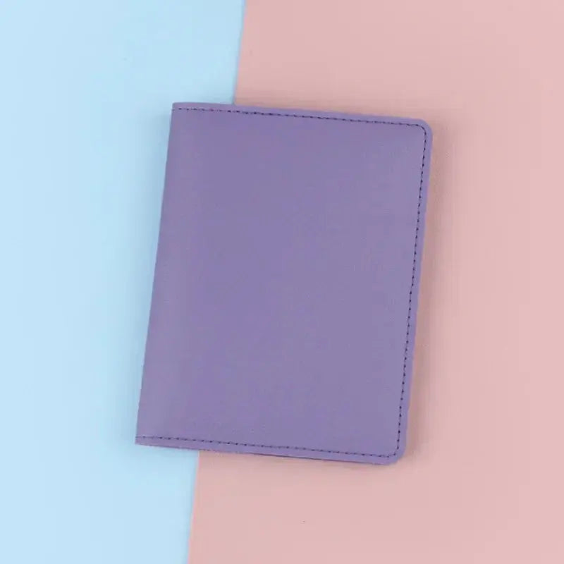 PU Ticket Passport Holder Passport Covers Travel Passport Protective Case Men Women ID Credit Card Holder Travel Accessories TravelTimesAwait
