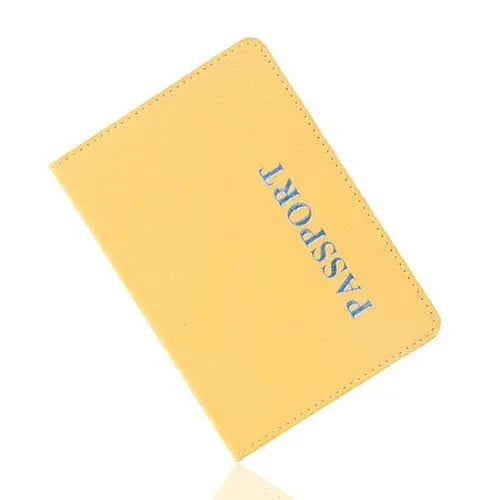 Travel Passport Holder Card Cover on the Case for Red Ganymede