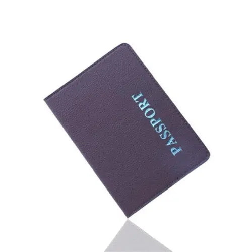 Travel Passport Holder Card Cover on the Case for Red Ganymede