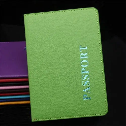 Travel Passport Holder Card Cover on the Case for Red Ganymede