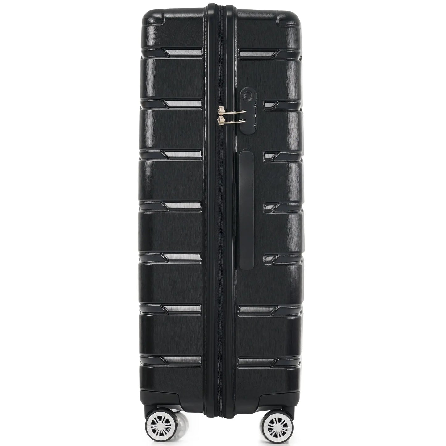 Hardshell Luggage Set 3 Piece, Durable ABS+PC Travel Suitcase with