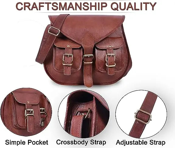Combo Of 2 , Laptop Messenger bag And Crossbody Gypsy Bag. Salmon Alder