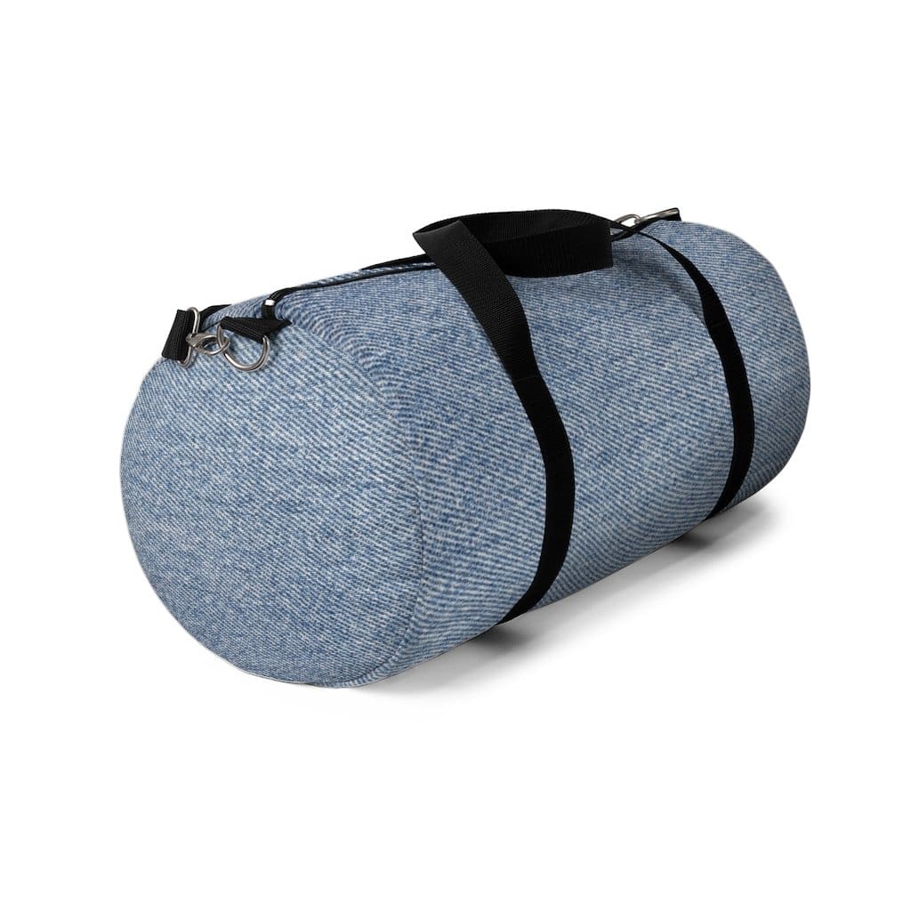 Duffel Bag - Carry on Luggage - Blue Denim