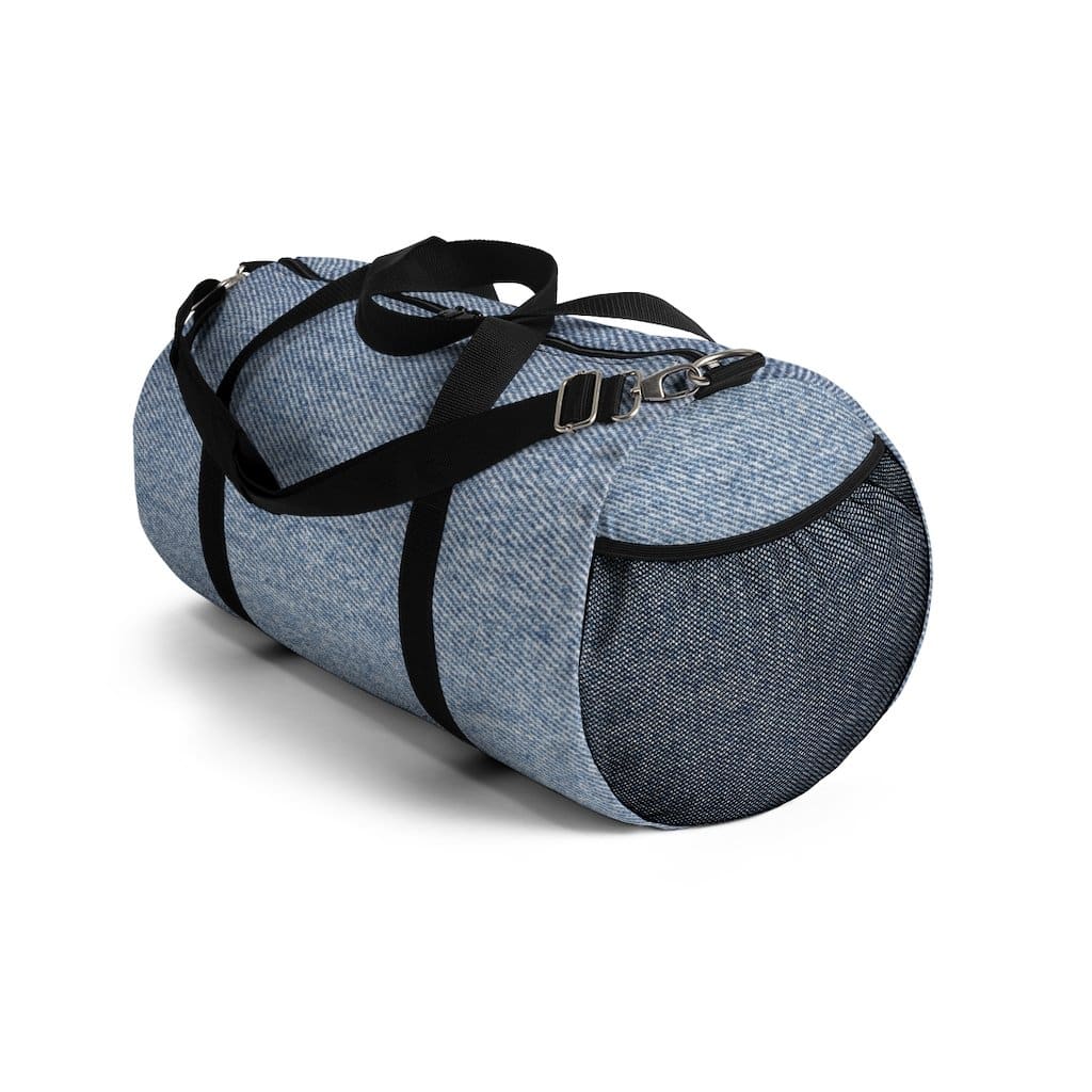 Duffel Bag - Carry on Luggage - Blue Denim