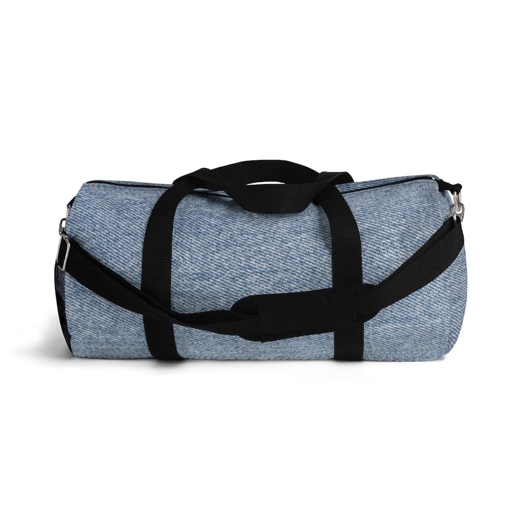 Duffel Bag - Carry on Luggage - Blue Denim