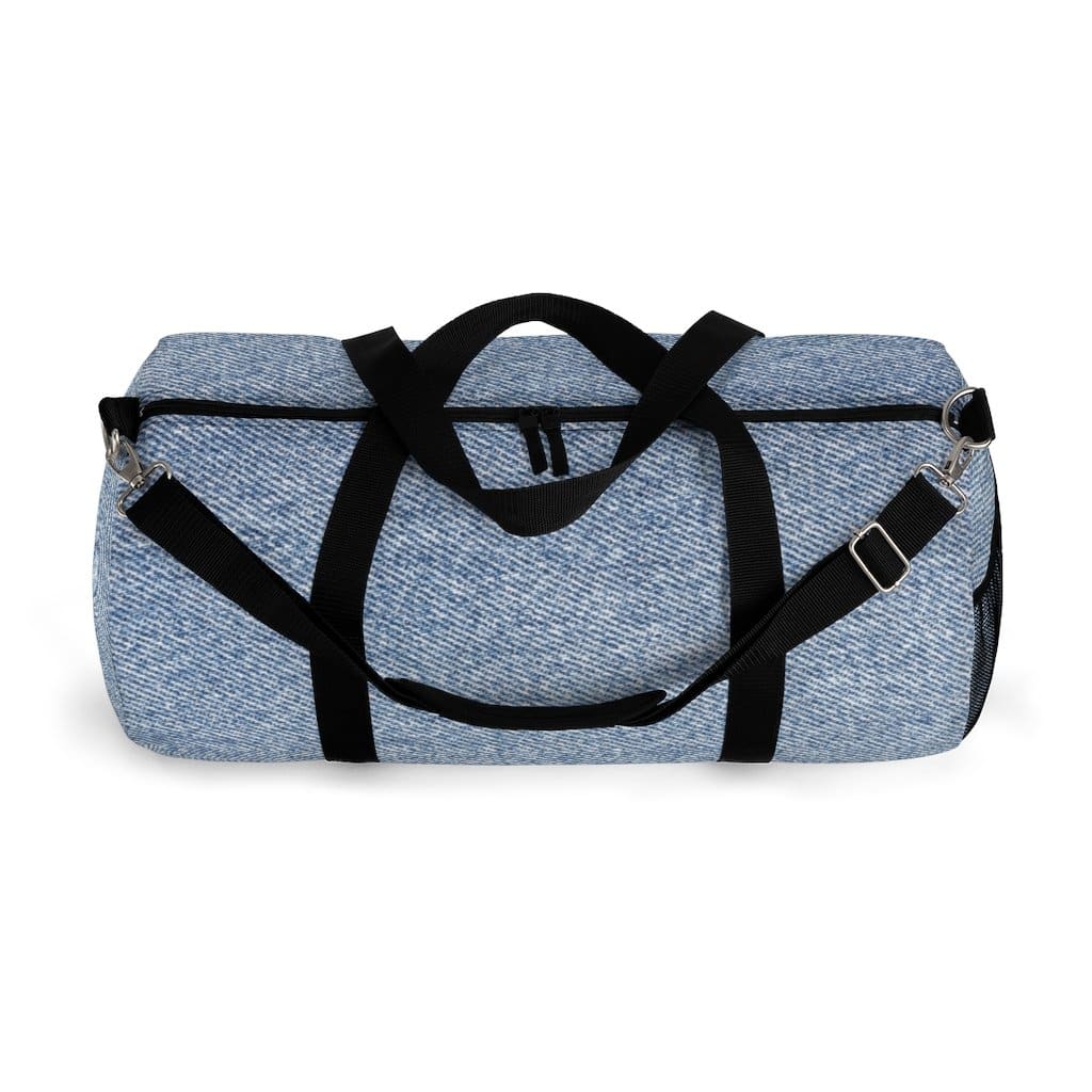 Duffel Bag - Carry on Luggage - Blue Denim