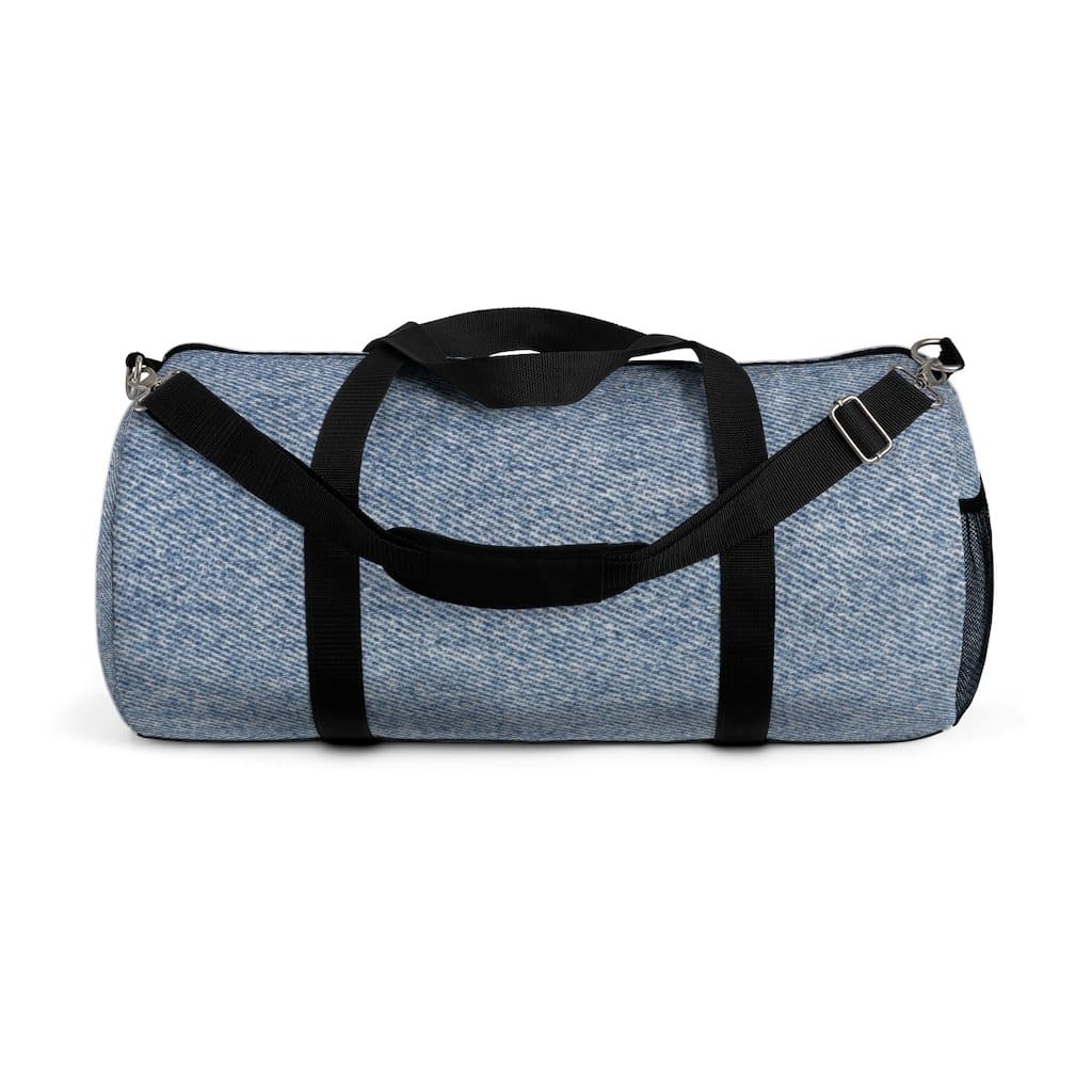 Duffel Bag - Carry on Luggage - Blue Denim