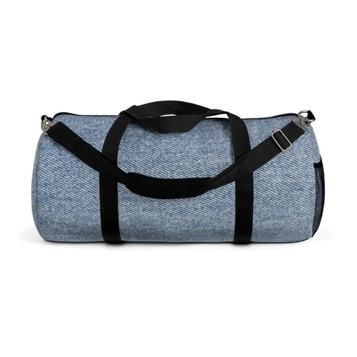Duffel Bag - Carry on Luggage - Blue Denim