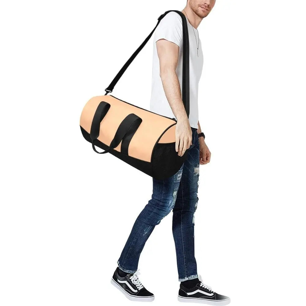 Duffel Bag - Carry on Luggage - Deep Peach