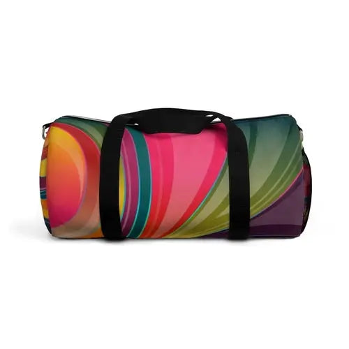 Duffel Bag - Carry on Luggage - Multicolor Swirl