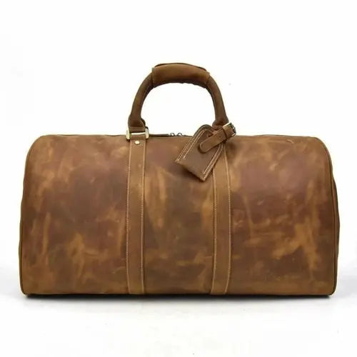 The Bjarke Weekender | Handcrafted Leather Duffle Bag Jade Gaia