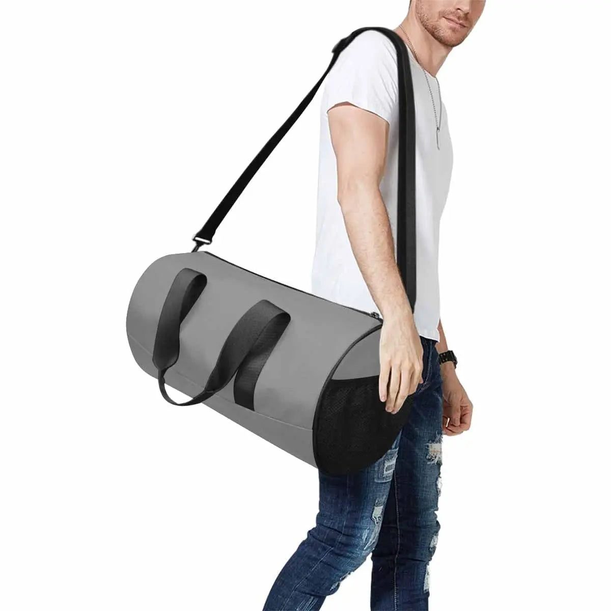 Duffel Bag - Gray Travel - Carry