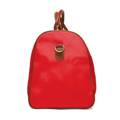 Chic Waterproof Travel Bag for Adventurers, Overnight Getaways, Gym, Beach, Gifts, 'Miss You' Design