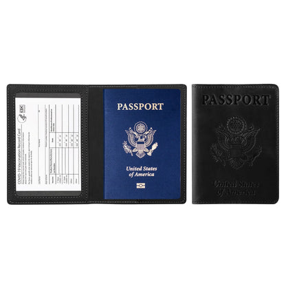 Ciana Vaccine Card and Passport Holder Cerulean Grapevine