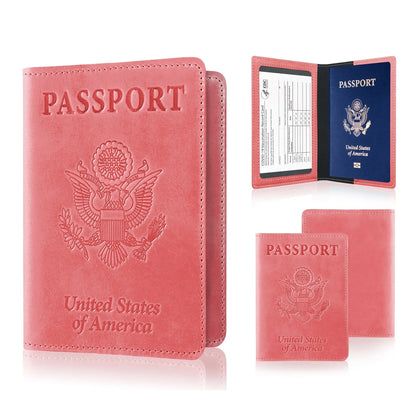 Ciana Vaccine Card and Passport Holder Cerulean Grapevine