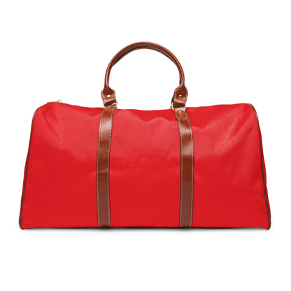 Chic Waterproof Travel Bag for Adventurers, Overnight Getaways, Gym, Beach, Gifts, 'Miss You' Design