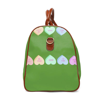 Stylish Waterproof Travel Bag for Adventurers, Carry-On Luggage, Weekend Getaway, Vacation Essentials, Trendy Overnight Tote Printify