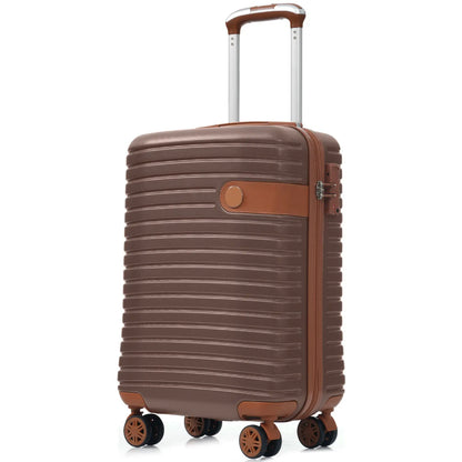 Hardshell Luggage Set with TSA Lock, 360° Spinner Wheels, Lightweight