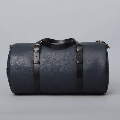 Miami Leather Gym Bag Cyan Beech