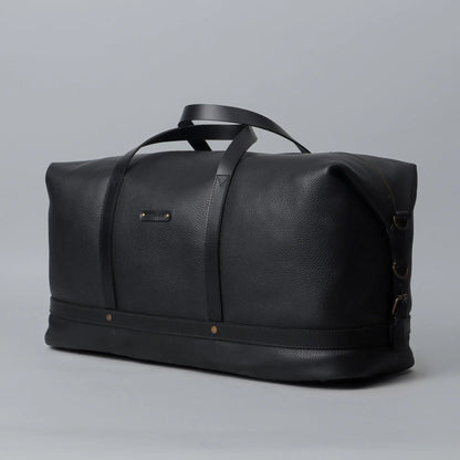 Runway Leather Travel Bag Cyan Beech