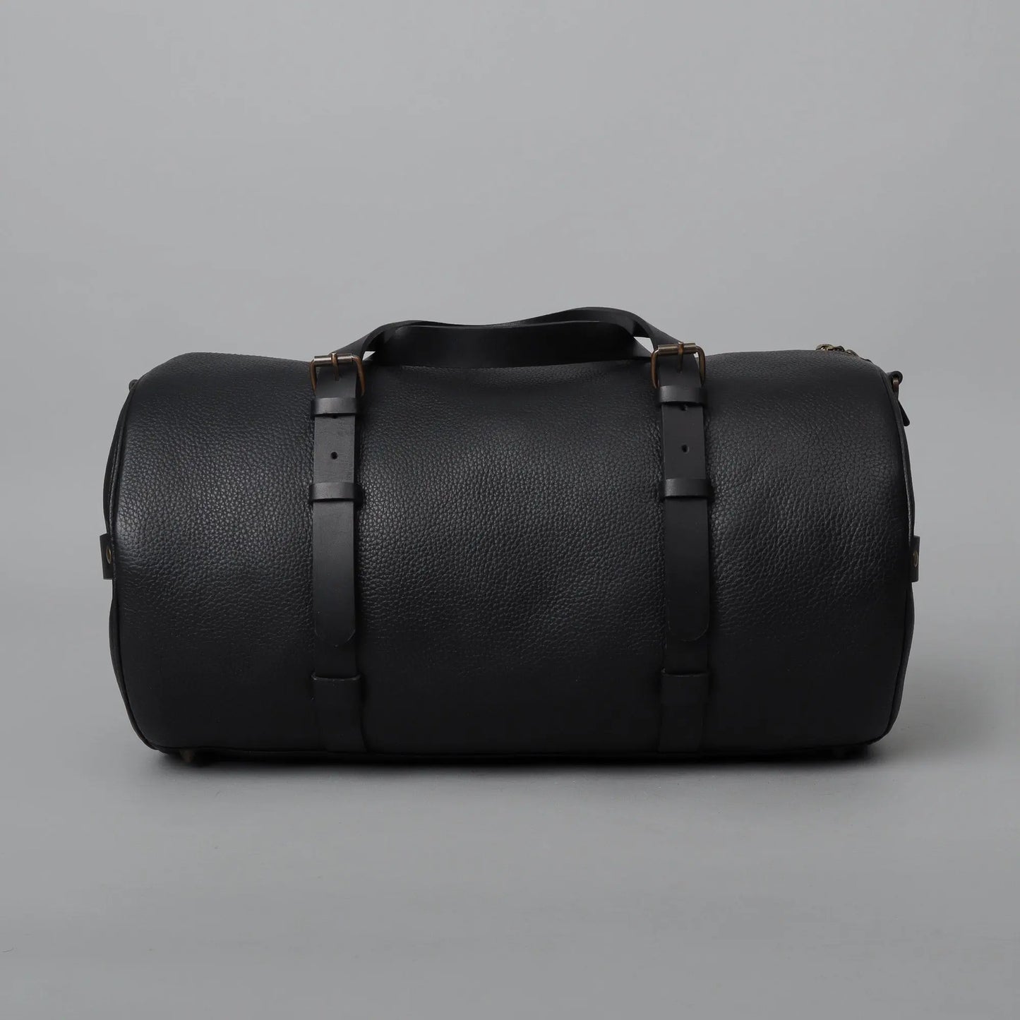 Miami Leather Gym Bag Cyan Beech