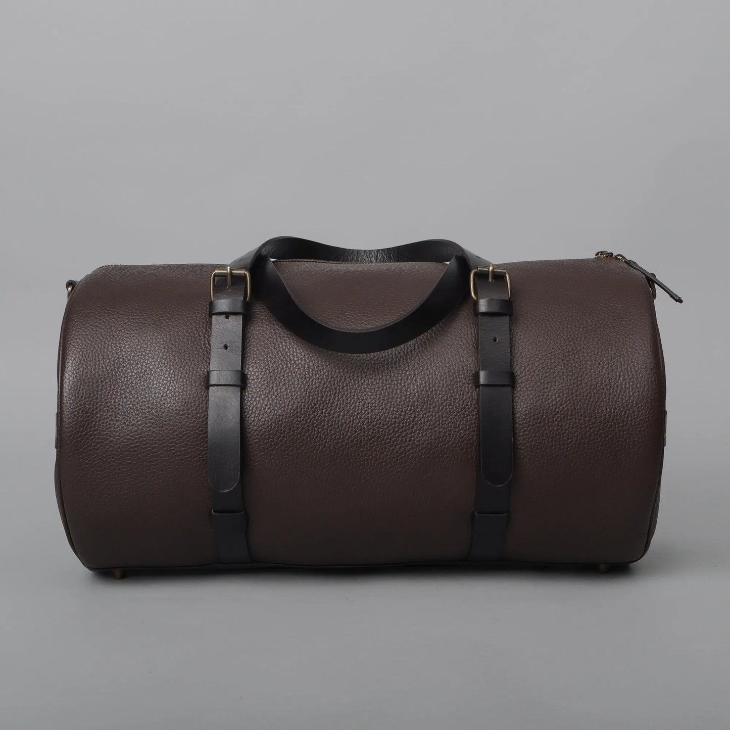 Miami Leather Gym Bag Cyan Beech
