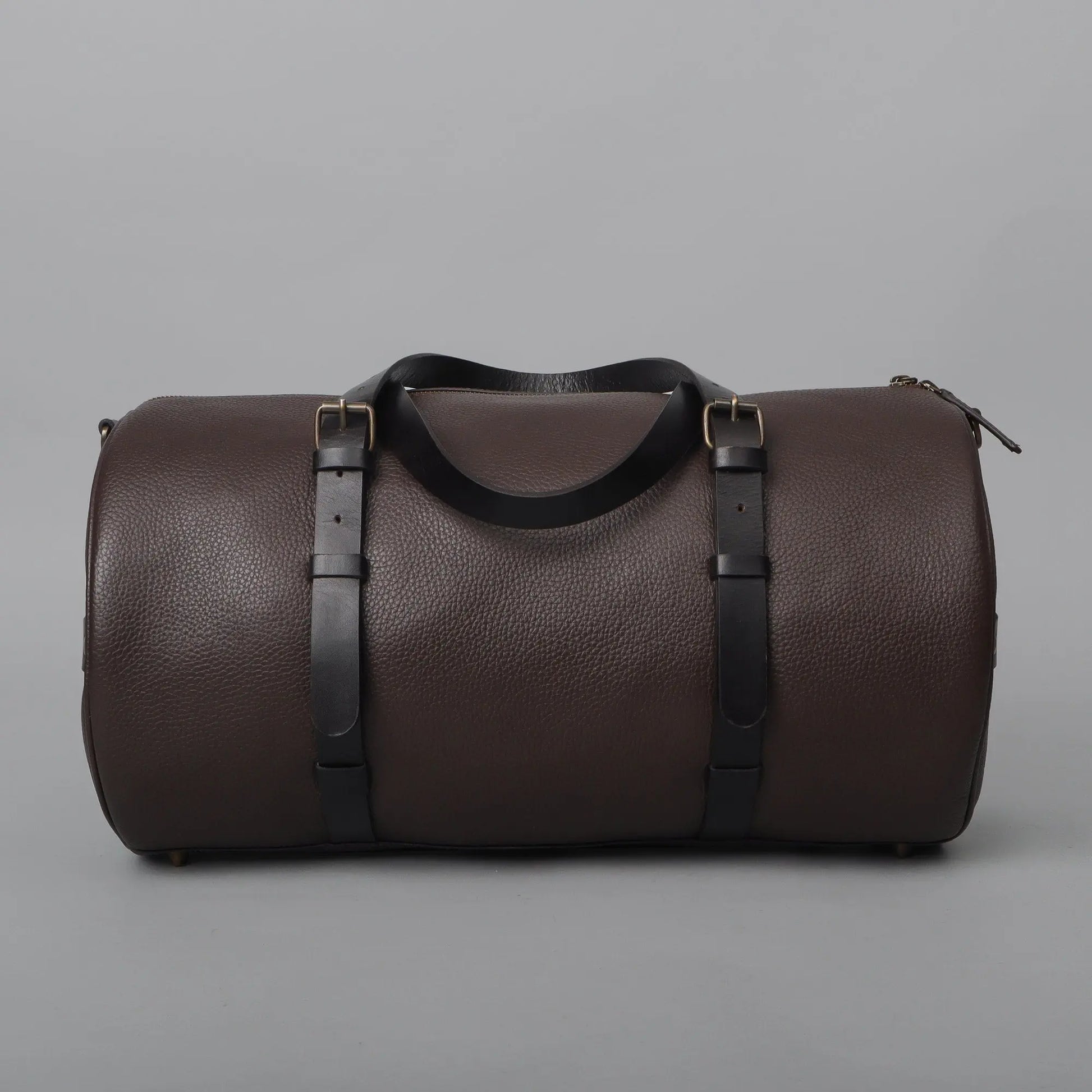 Miami Leather Gym Bag Cyan Beech