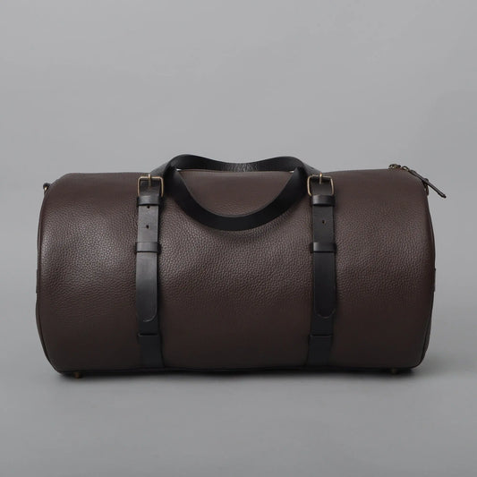 Miami Leather Gym Bag Cyan Beech