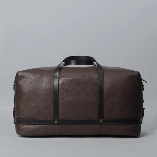 Runway Leather Travel Bag Cyan Beech