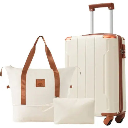 Hardshell Luggage Sets 3 Piece Carry-on Suitcases with Wheels, TSA