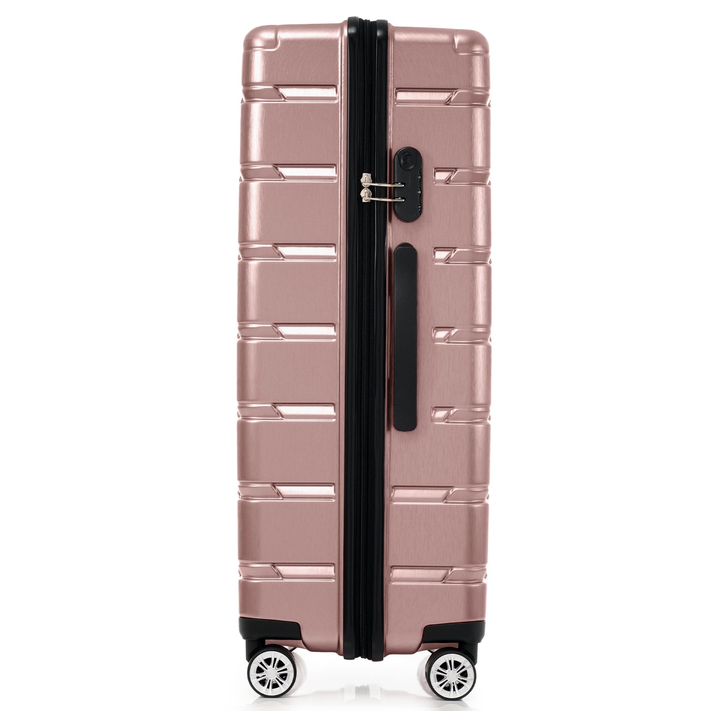 Hardshell Luggage Set 3 Piece, Durable ABS+PC Travel Suitcase with