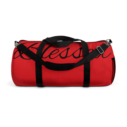 Blessed Duffel Bag - Stylish Gym Tote, Motivational Travel Bag, Perfect for Workouts, Yoga, Weekend Getaways, Gifts for Him or Her